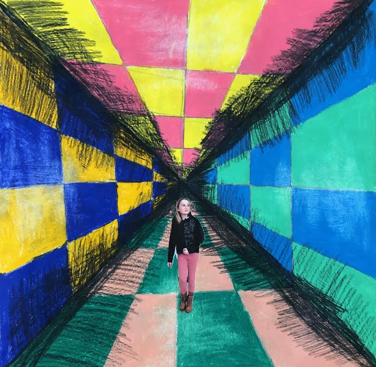 5th Grade: One Point Perspective Illusions - SHEA BROOK . ART EDUCATOR